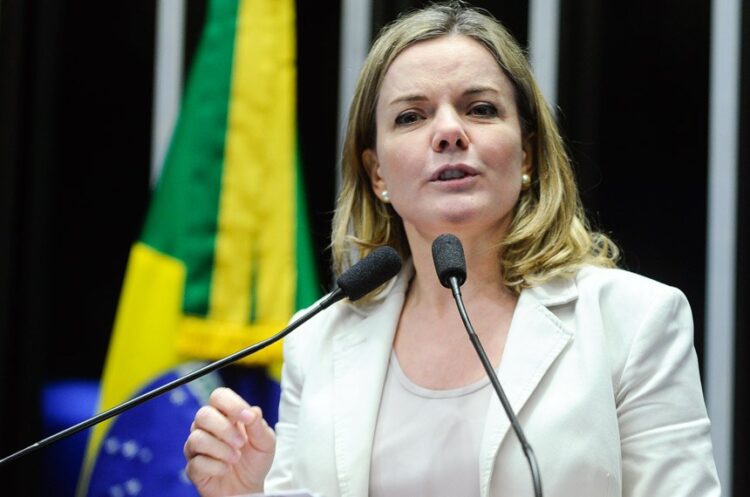 Presidente nacional do PT, Gleisi Hoffmann (Foto: Moreira Mariz/ Agência Senado)