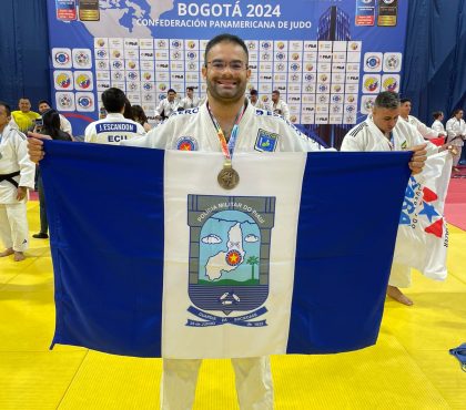 Soldado Stanley Torres conquista ouro e é tricampeão Pan-Americano de Judô