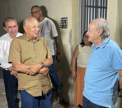 Silvio Mendes e Dr. Pessoa encontram-se pela primeira vez após as eleições