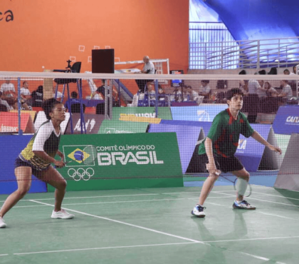 Badminton conquistam 4 medalhas nos Jogos da Juventude